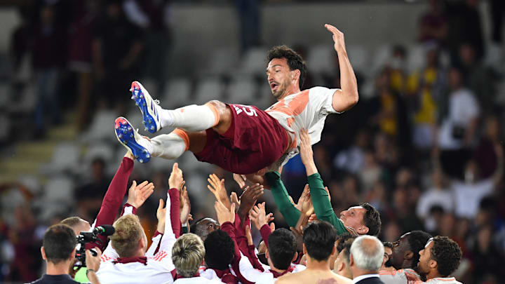 Mats Hummels wird zum Karriereende gefeiert