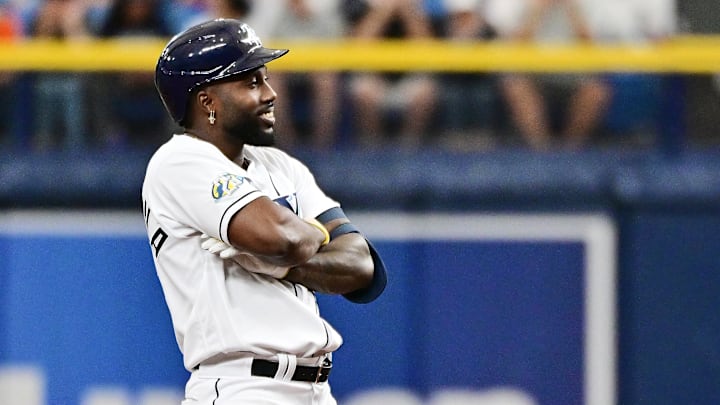 Randy Arozarena bateó su primer jonrón de la temporada 2023 