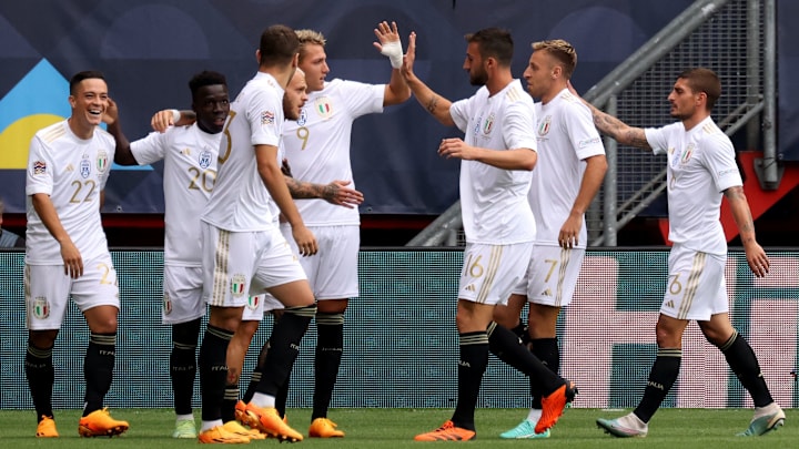 A Itália repetiu a campanha do torneio passado, onde também ficou com a terceira colocaçã.