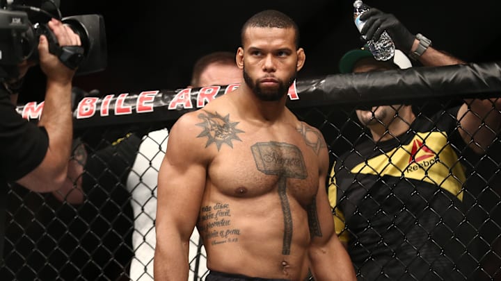Thiago Santos es un veterano luchador brasileño