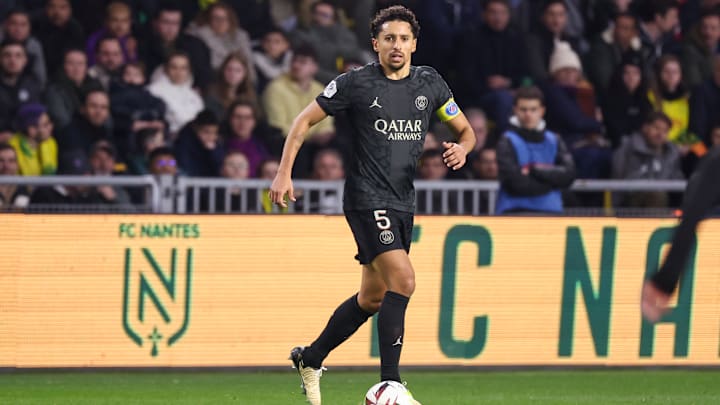 Marquinhos est sorti sur blessure ce samedi soir face au Fc Nantes. Marquinhos est sorti sur blessure ce samedi soir face au Fc Nantes.