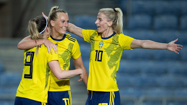 Sweden have launched a real statement of a kit for Euro 2022 Sweden have launched a real statement of a kit for Euro 2022