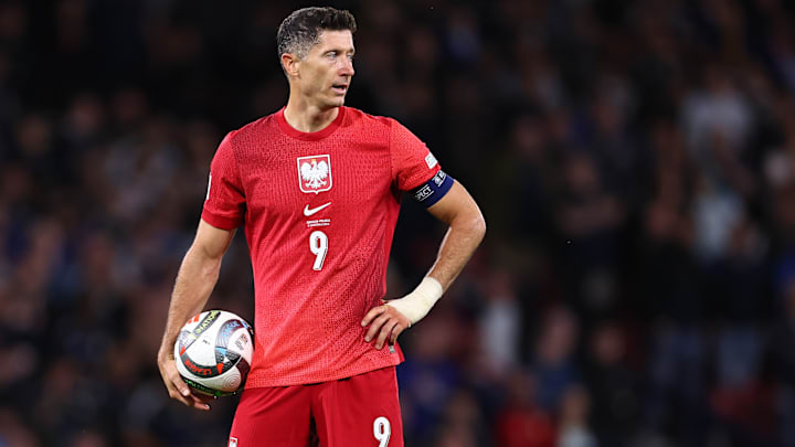 Lewandowski marcou apenas um gol em quatro jogos na Nations