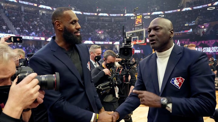 LeBron James, Michael Jordan