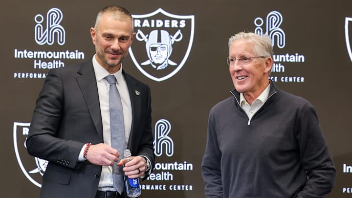 Las Vegas Raiders Introduce Pete Carroll As Head Coach, John Spytek As General Manager