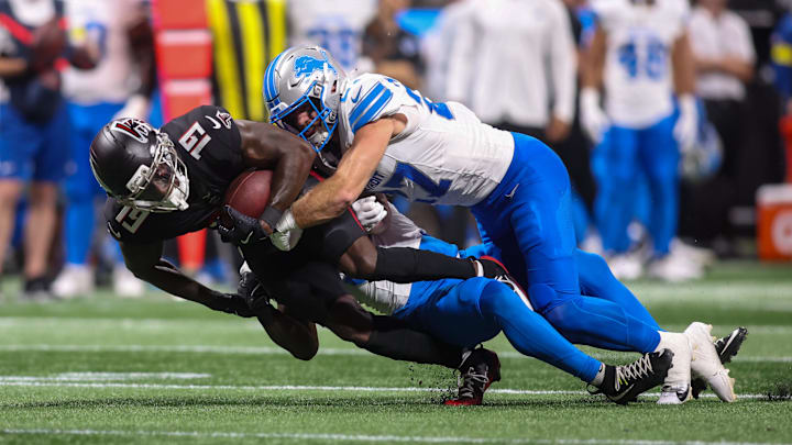 The Atlanta Falcons-Detroit Lions preseason matchup abruptly ended Friday night. The Atlanta Falcons-Detroit Lions preseason matchup abruptly ended Friday night.