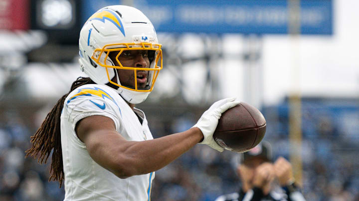 Quentin Johnston and the Chargers head into Jacksonville in Week 11.
