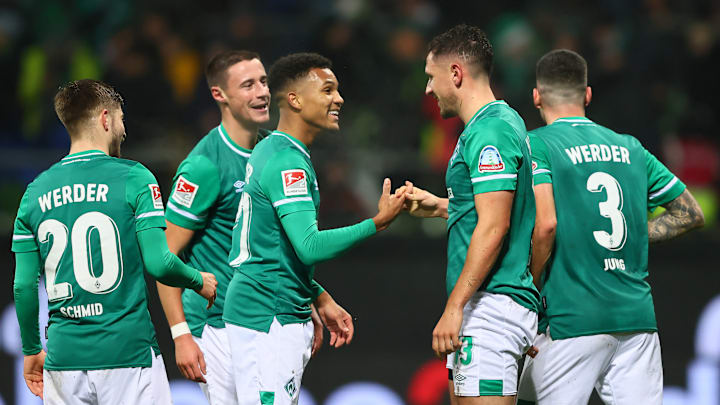 Lächelnde Bremer unter der Führung von Ole Werner