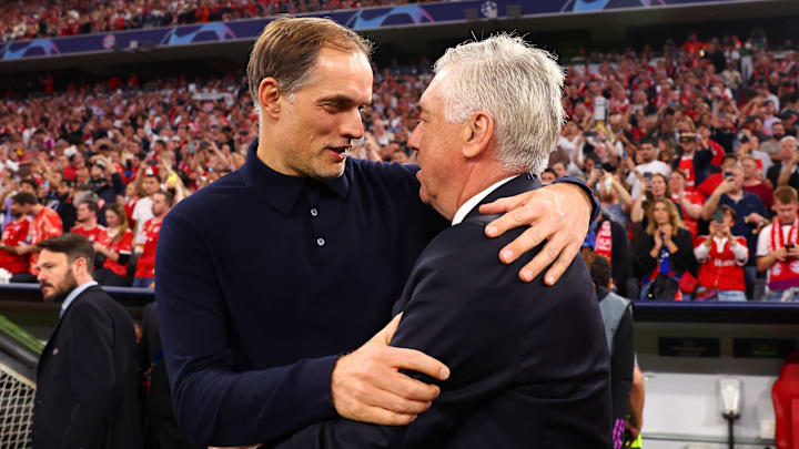Tuchel e Ancelotti Tuchel e Ancelotti
