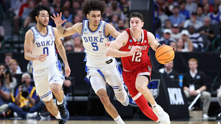 NC State basketball guard Michael O'Connell NC State basketball guard Michael O'Connell