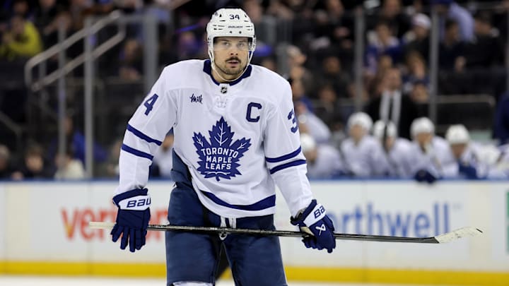 Auston Matthews faces an uncertain future with the Maple Leafs. 