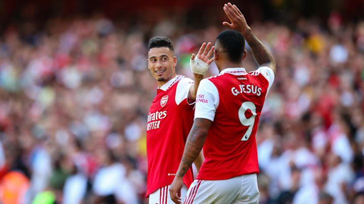 Jesus e Martinelli conduziram gigantesca exibição do Arsenal no Emirates Stadium 