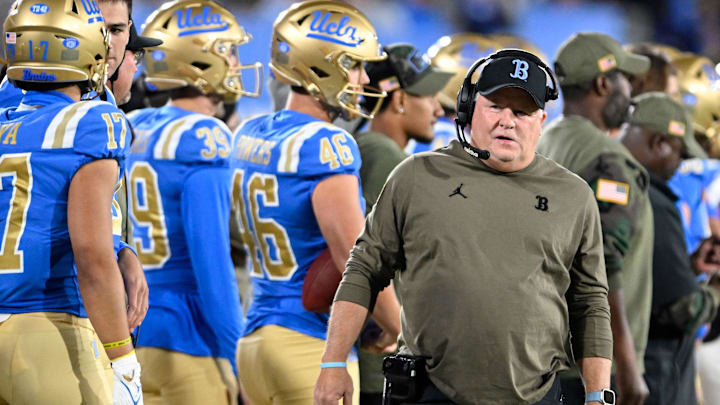 UCLA Bruins head coach Chip Kelly