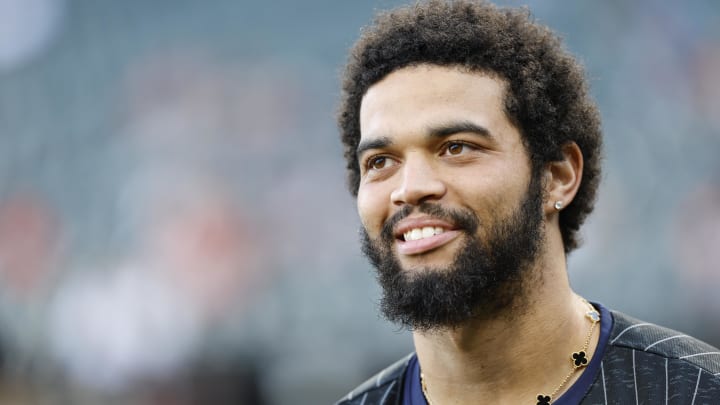 Caleb Williams' every waking moment is logged, it seems, and now it's only going to become all the more intense. Caleb Williams' every waking moment is logged, it seems, and now it's only going to become all the more intense.