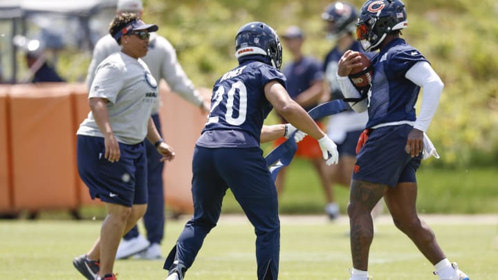 Travis Homer and other backs were worked into the passing game extensively Wednesday as the defense fell back deep. Travis Homer and other backs were worked into the passing game extensively Wednesday as the defense fell back deep.