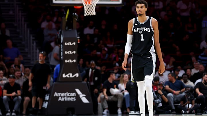 San Antonio Spurs v Miami Heat