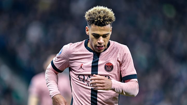 Désiré Doué avec le PSG.