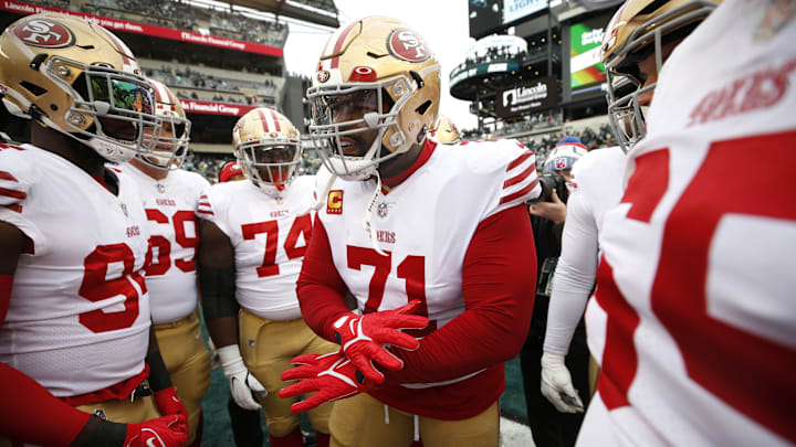 San Francisco 49ers versus Philadelphia Eagles