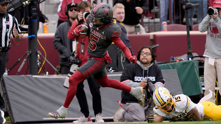Oklahoma wide receiver Isaiah Sategna