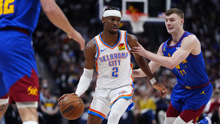 Oklahoma City Thunder guard Shai Gilgeous-Alexander is a solid prop target in Game 4. 
