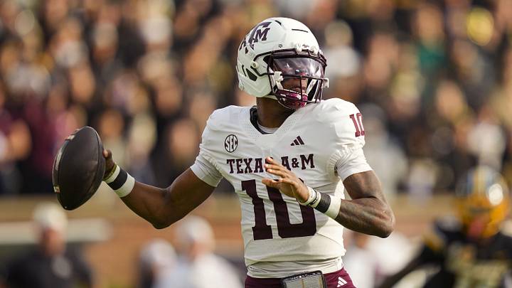 Texas A&M Aggies quarterback Marcel Reed throws a pass during the first half against the Missouri Tigers at Faurot Field at Memorial Stadium. Texas A&M Aggies quarterback Marcel Reed throws a pass during the first half against the Missouri Tigers at Faurot Field at Memorial Stadium.