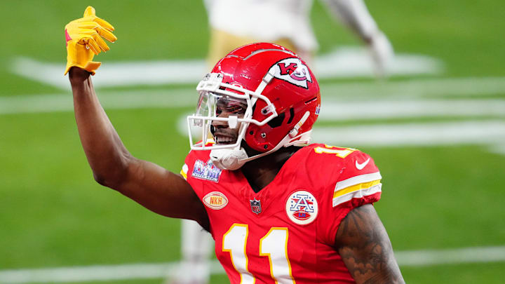 WR Marquez Valdes-Scantling is one of three Chiefs who could be cut to save millions this offseason. 