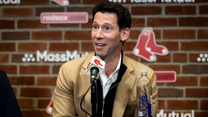 Boston Red Sox chief baseball officer Craig Breslow.