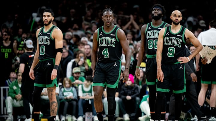 Boston Celtics, Jayson Tatum, Jrue Holiday, Neemias Queta, Derrick White