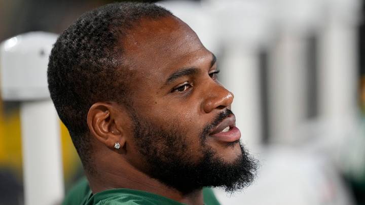 Green Bay Packers star Micah Parsons watches the preseason game against Arizona. Green Bay Packers star Micah Parsons watches the preseason game against Arizona.