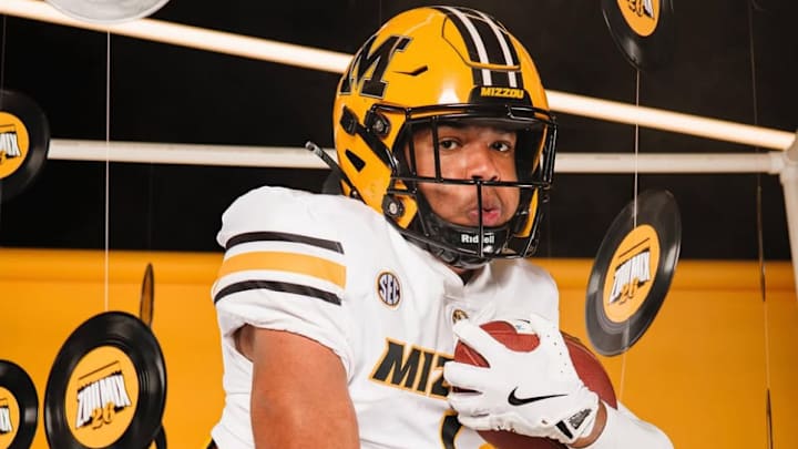 Whitney young running back Maxwell Warner on an official visit to the University of Missouri. 