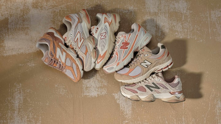 The New Balance 'Craft Work' collection releases exclusively at Foot Locker and Champs Sports. The New Balance 'Craft Work' collection releases exclusively at Foot Locker and Champs Sports.