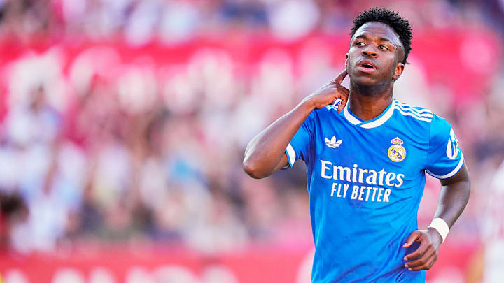 Vinicius Junior was Real Madrid’s match-winner in Seville.