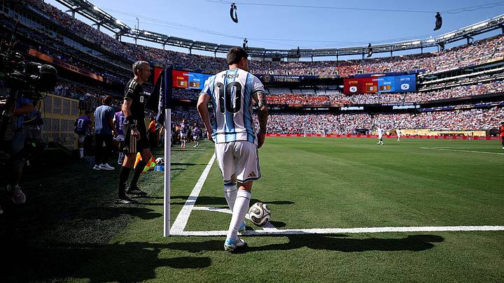 Messi y Argentina han perdido dos finales en el MetLife Stadium Messi y Argentina han perdido dos finales en el MetLife Stadium