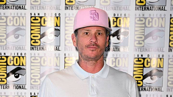 Tom DeLonge at the photocall for the Tubi Original series *Breaking Bear* at San Diego Comic-Con International 2026. Tom DeLonge at the photocall for the Tubi Original series *Breaking Bear* at San Diego Comic-Con International 2026.