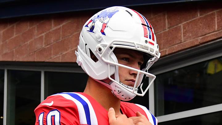 New England Patriots quarterback Drake Maye New England Patriots quarterback Drake Maye