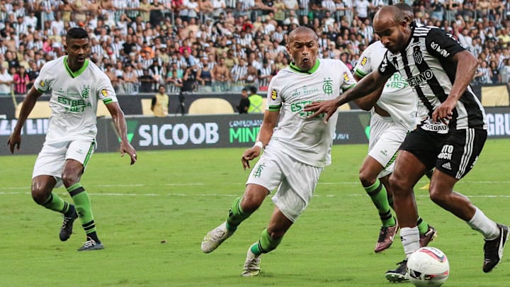 Patrick fez o primeiro dele com a camisa atleticana Patrick fez o primeiro dele com a camisa atleticana