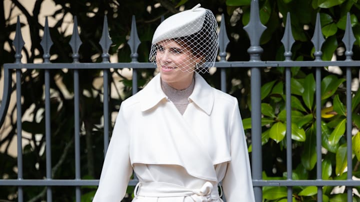 King Charles III And Queen Camilla Attend The 2025 Easter Service At St George's Chapel
