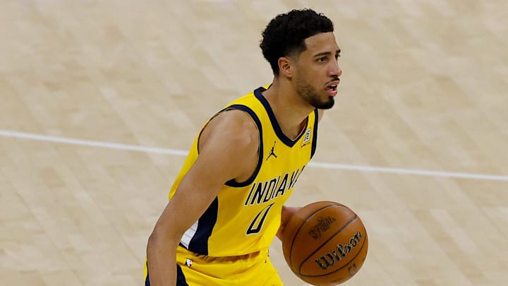 Indiana Pacers guard Tyrese Haliburton.