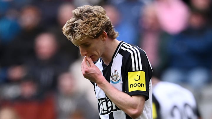 Anthony Gordon's red card was entirely needless