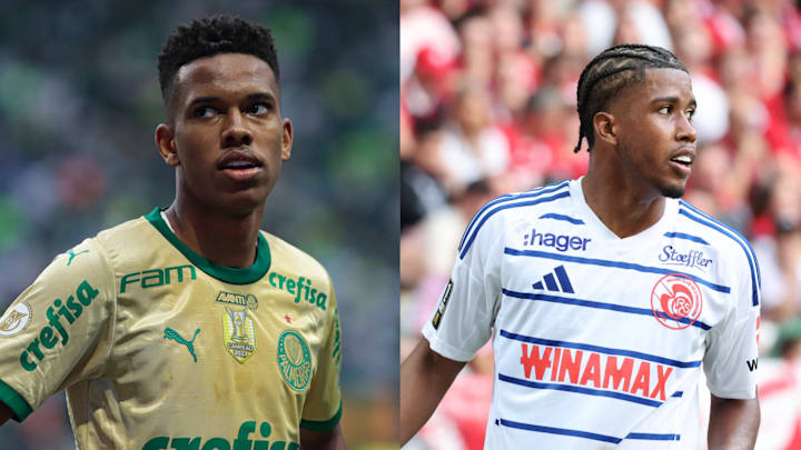 Estevao (left) and Santos (right) are two highly-rated youngsters for the future at Chelsea.