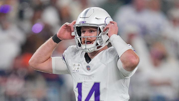 Darnold signed a one-year deal with the Vikings this offseason.