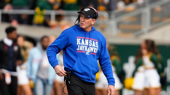 Lance Leipold's Jayhawks are 12.5-point favorites against Fresno State to kick off Week 0.