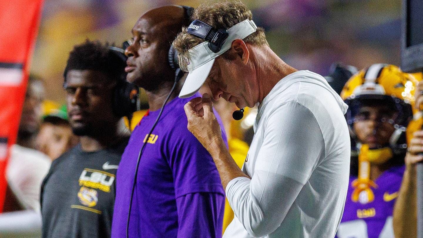 Lane Kiffin's High Hopes for LSU are Being Tempered By the Injury List