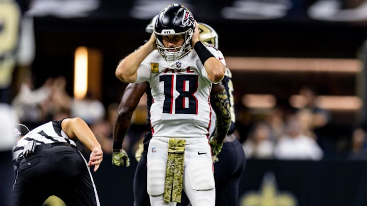 Atlanta Falcons quarterback Kirk Cousins has right elbow and right shoulder injuries entering Sunday's game at the Broncos.