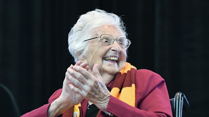 Loyola Chicago won their first game of the season on a buzzer beater, which also happened to be their first game since Sister Jean died.