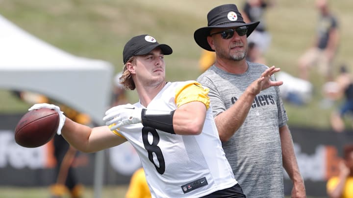 Matt Canada and Kenny Pickett, Pittsburgh Steelers