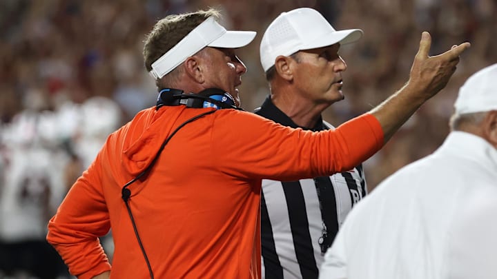 Auburn head coach Hugh Freeze likely had a list of complaints for the officials after the Tigers' 24-17 loss to the Oklahoma Sooners on Saturday.