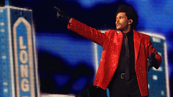 The Weeknd protagonizó el show del medio tiempo del Super Bowl LV