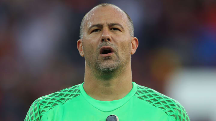 Gabor Kiraly ist der älteste Spieler, der eine EM bestritten hat Gabor Kiraly ist der älteste Spieler, der eine EM bestritten hat