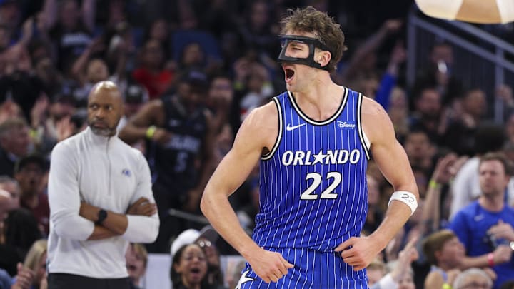 Franz Wagner took a major step in his return from a high ankle sprain. He practiced with the Osceola Magic on Monday, signalling the next step in his recovery and a potential imminent return.